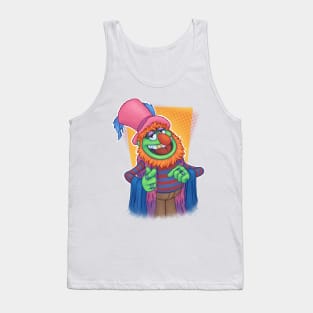 Golden teeth and golden tunes Tank Top